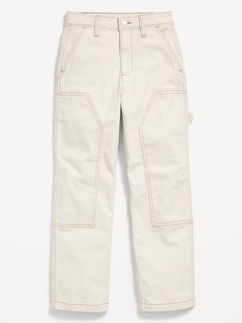 Old Navy 12P Cream Off White Utility Baggy Carpenter Chino Pants